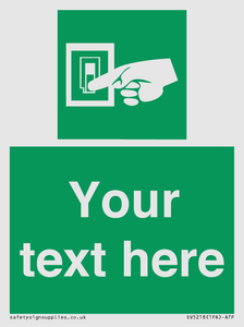 Custom Light Switch Sign